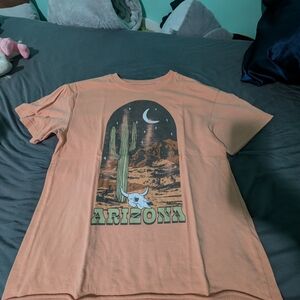 Awake Peach Crewneck Tee